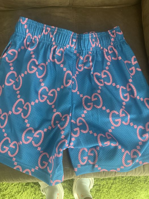 Bravest Studios Bravest Studios Cotton Candy Blue Camo LV Shorts, L, Grailed