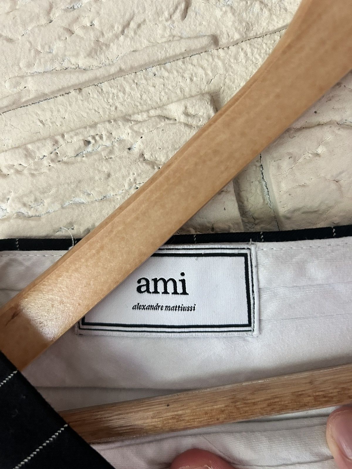 AMI AMI Alexandre Mattiussi Striped Pants Size US 30 / EU 46 - 2 Thumbnail
