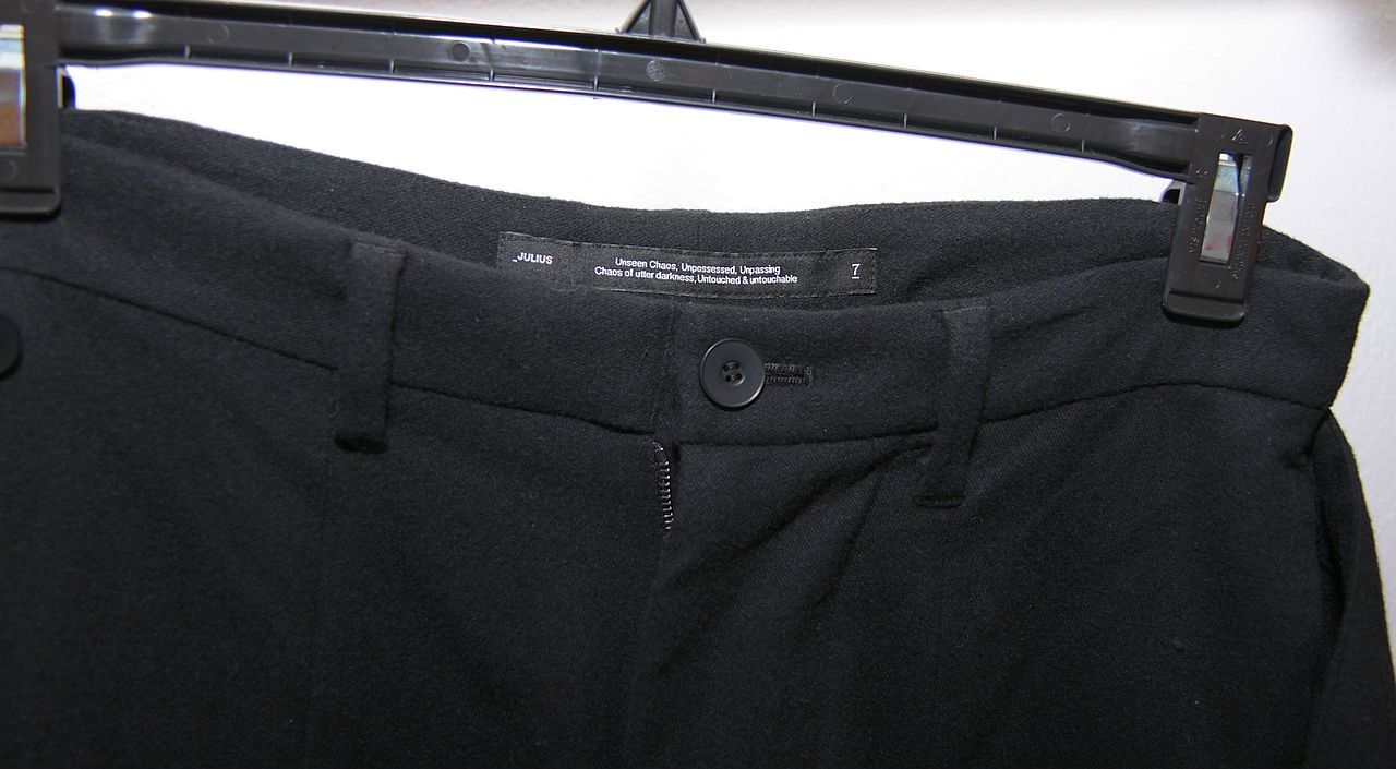 Julius NWT Black Wrapping Trouserss 779PAM22 Size US 32 / EU 48 - 5 Thumbnail
