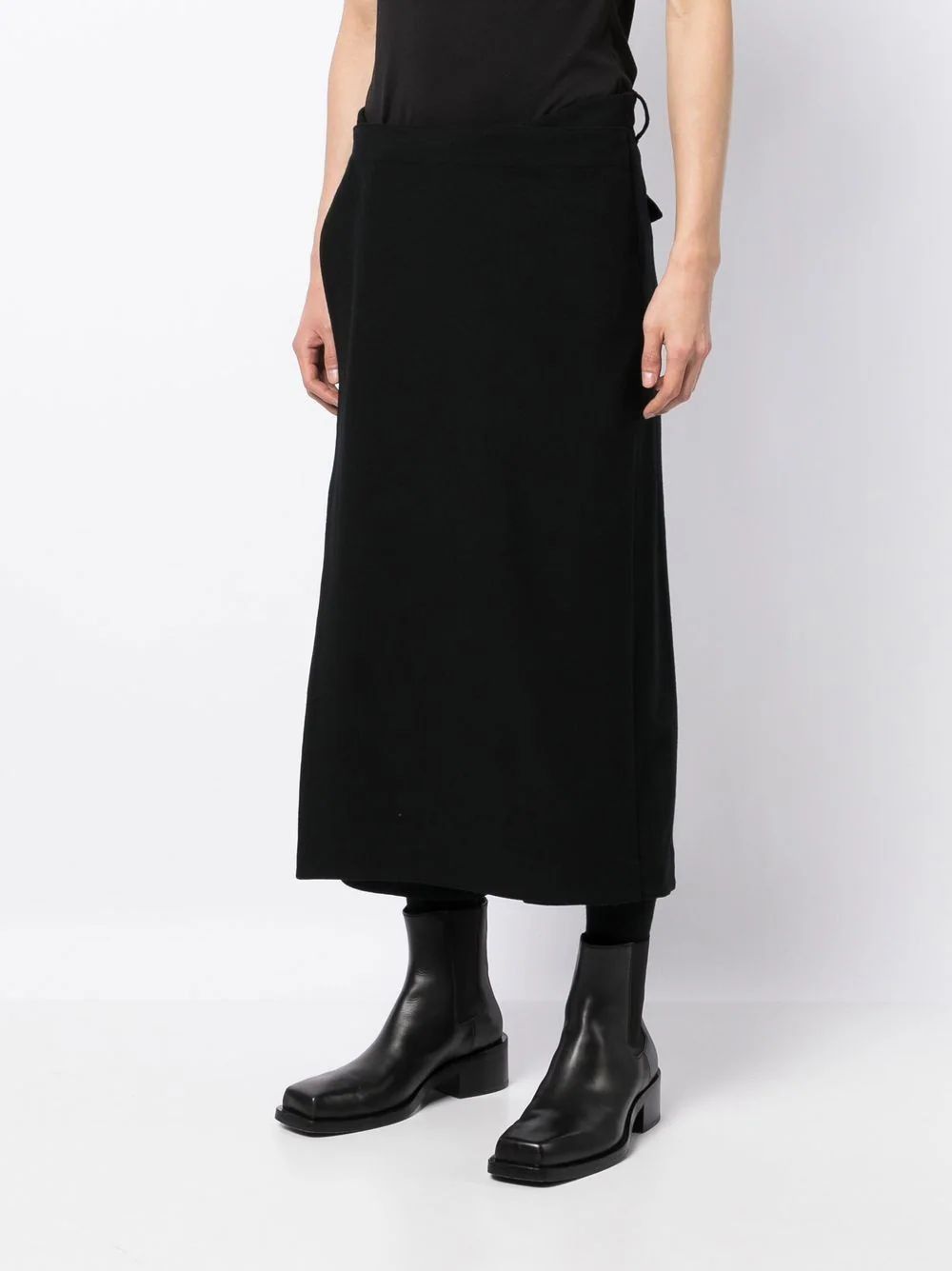 Julius NWT Black Wrapping Trouserss 779PAM22 Size US 32 / EU 48 - 1 Thumbnail