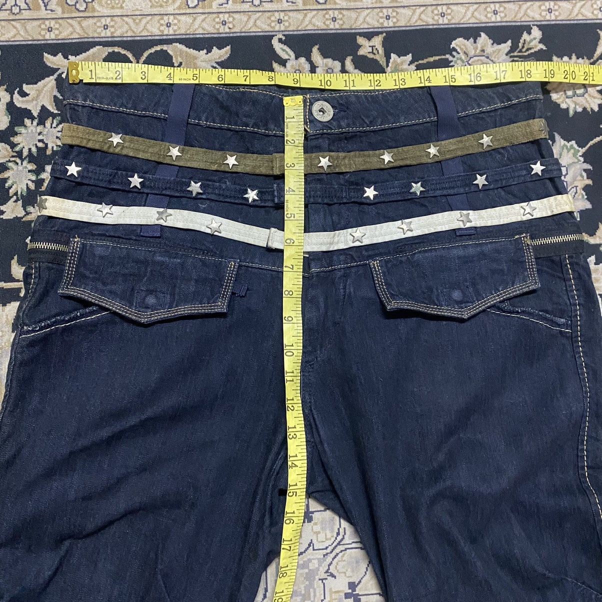 Marithe + Francois Girbaud Marithe Francois Girbaud Denim Bondage Pants Studded Size US 36 / EU 52 - 23 Thumbnail