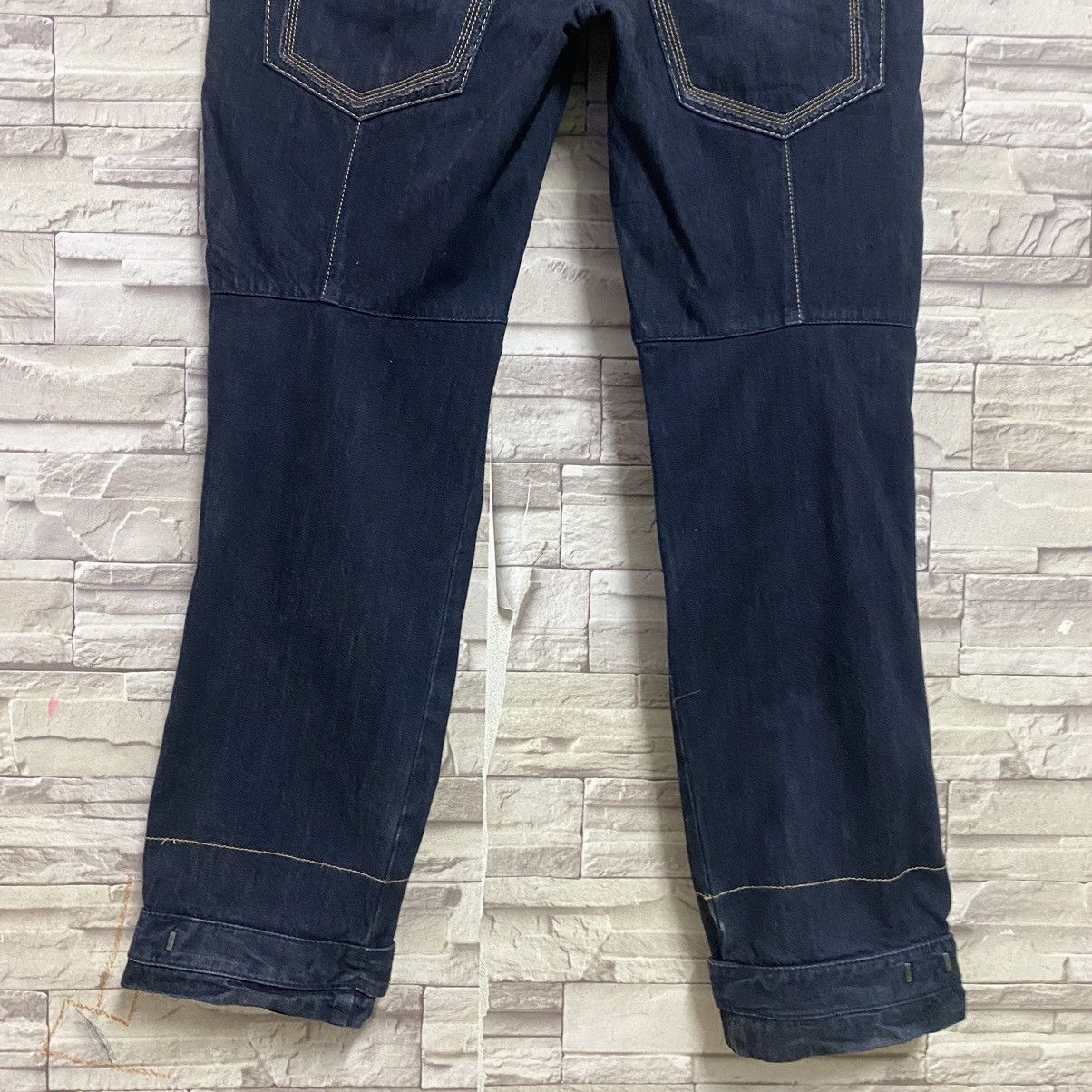 Marithe + Francois Girbaud Marithe Francois Girbaud Denim Bondage Pants Studded Size US 36 / EU 52 - 13 Thumbnail