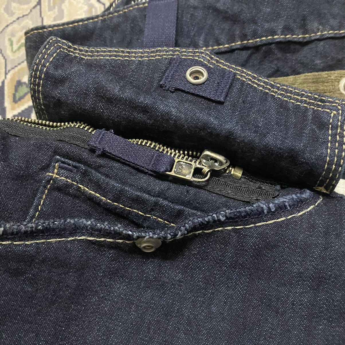 Marithe + Francois Girbaud Marithe Francois Girbaud Denim Bondage Pants Studded Size US 36 / EU 52 - 22 Thumbnail