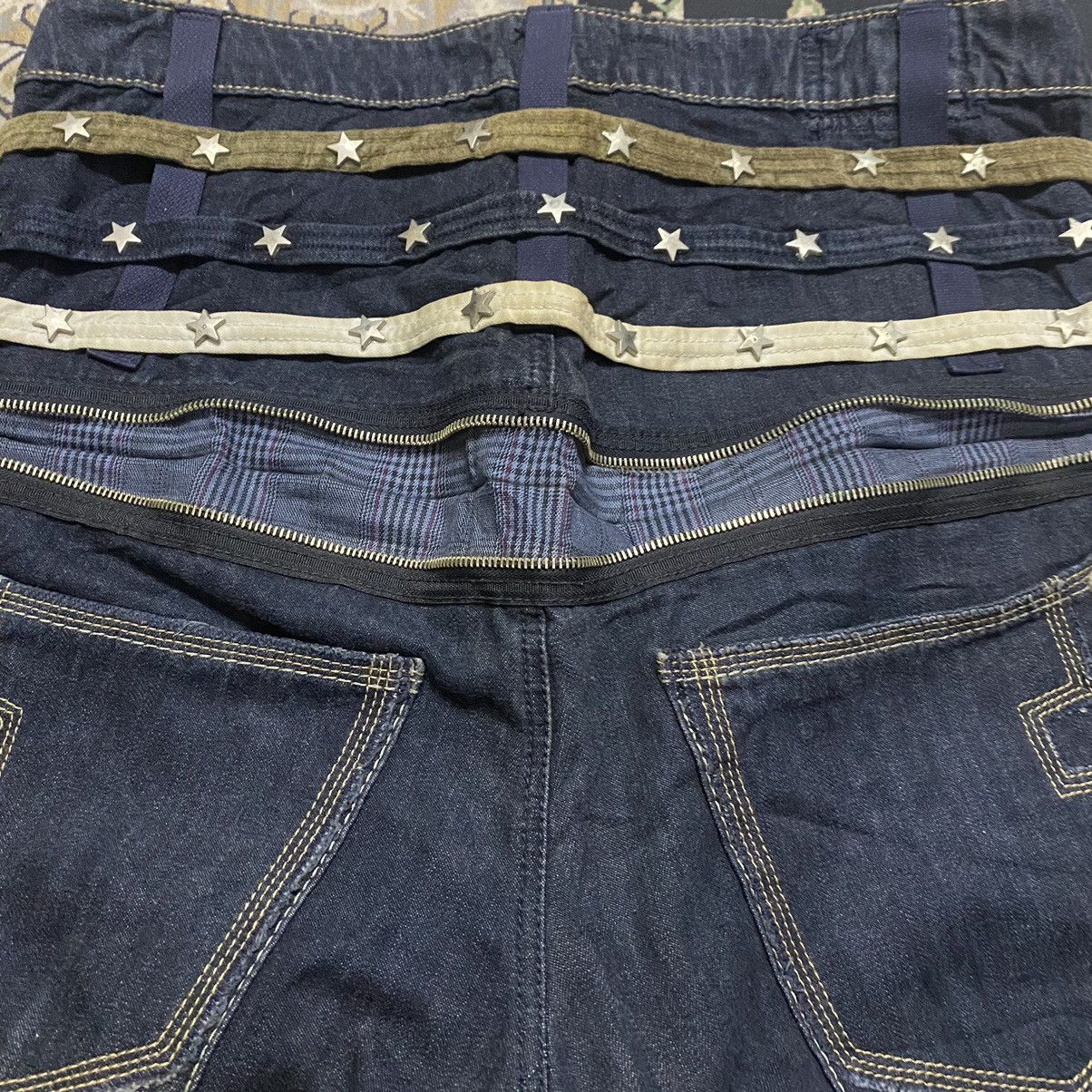 Marithe + Francois Girbaud Marithe Francois Girbaud Denim Bondage Pants Studded Size US 36 / EU 52 - 20 Thumbnail