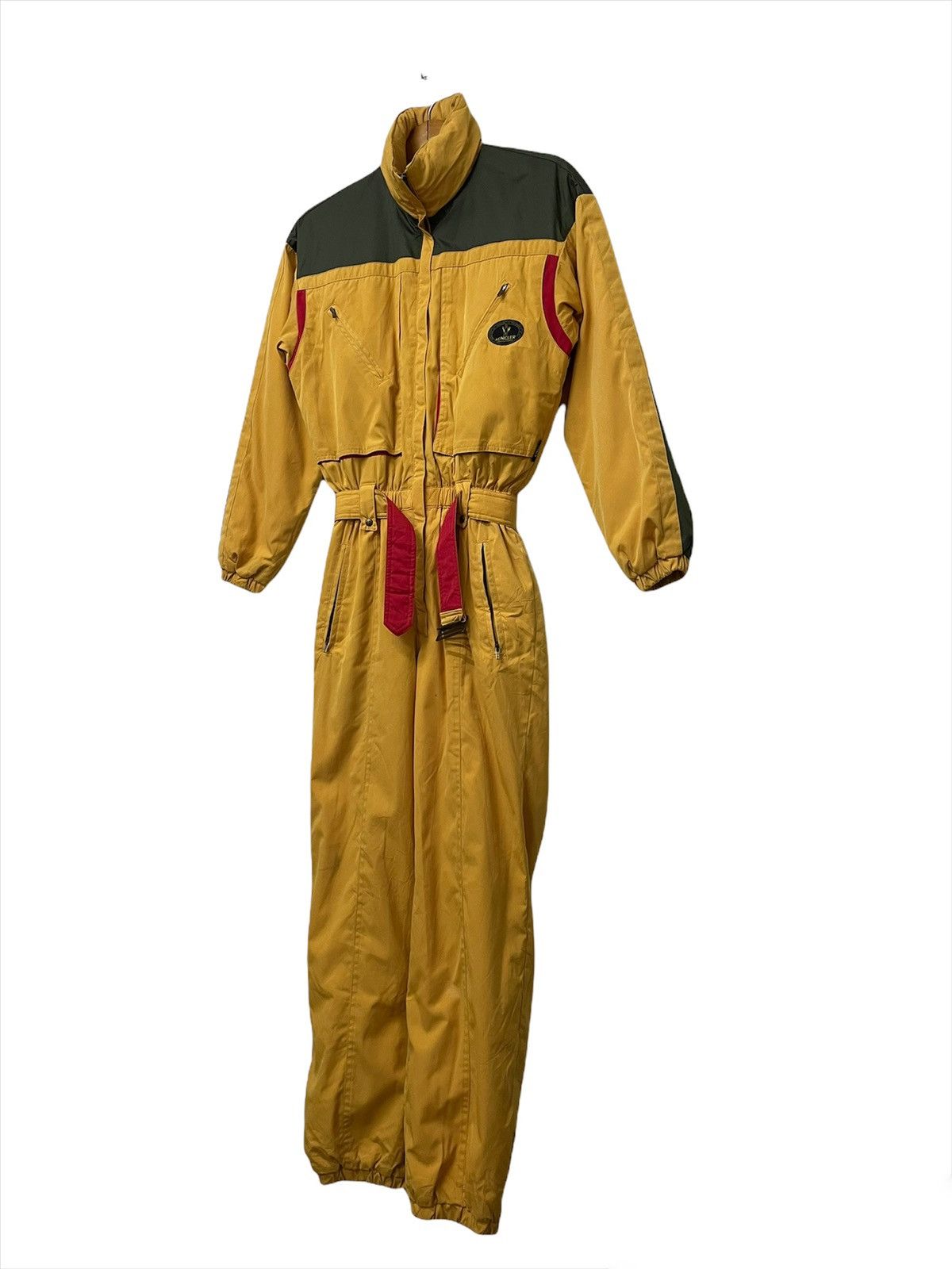 Moncler Vintage Moncler Ski Jumpsuit by Asics Thermo Clo Metalon Size US 32 / EU 48 - 2 Thumbnail