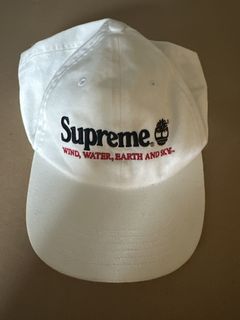 Cloth hat SUPREME X TIMBERLAND White size 58 cm in Cloth - 9857594