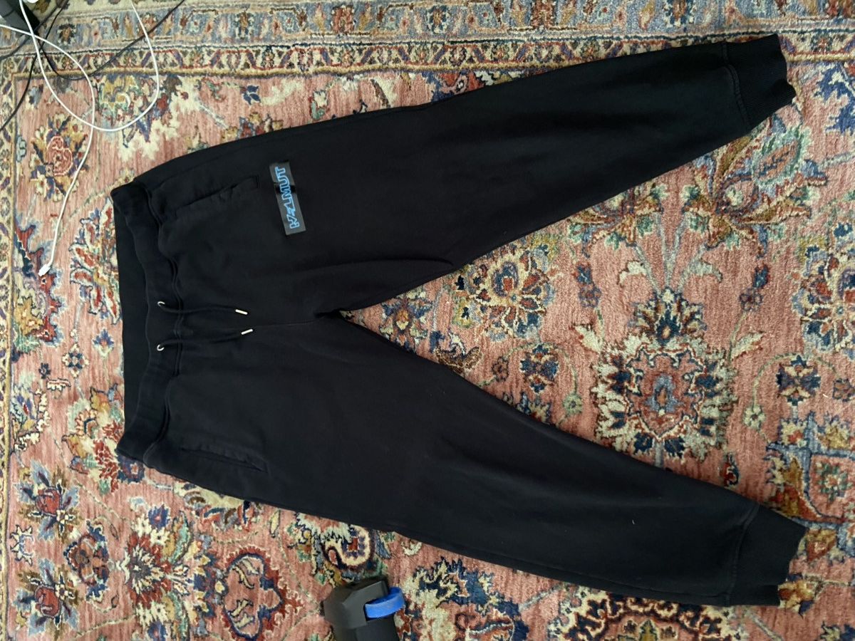 Black logo sweats