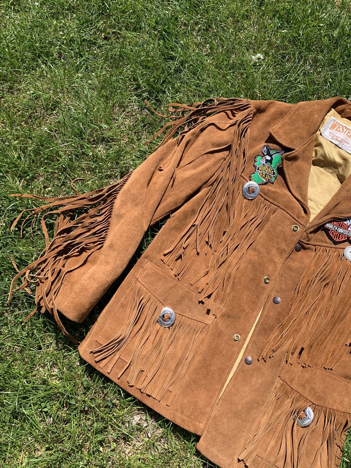 Cowboy Equipment 80’S Schott NYC Western fringe brown suede jacket Vintage Size US M / EU 48-50 / 2 - 9 Thumbnail