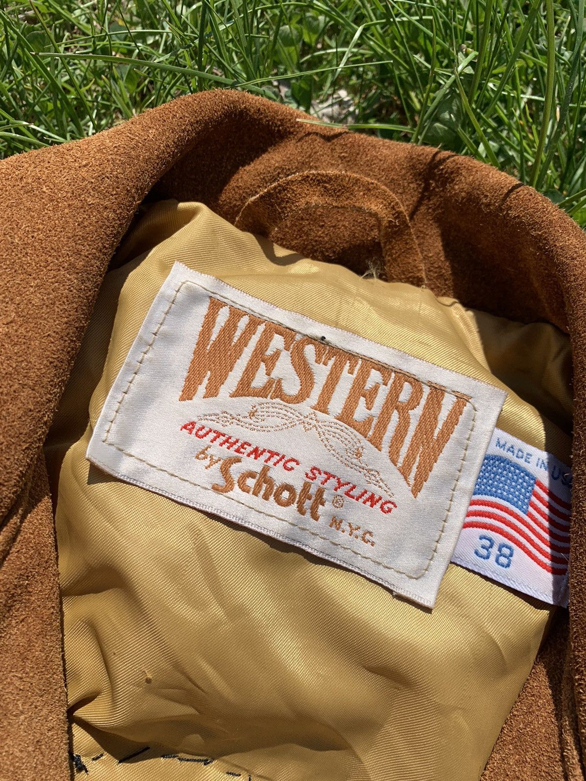Cowboy Equipment 80’S Schott NYC Western fringe brown suede jacket Vintage Size US M / EU 48-50 / 2 - 15 Thumbnail