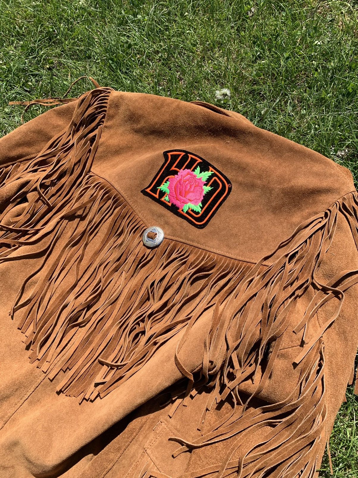 Cowboy Equipment 80’S Schott NYC Western fringe brown suede jacket Vintage Size US M / EU 48-50 / 2 - 19 Thumbnail