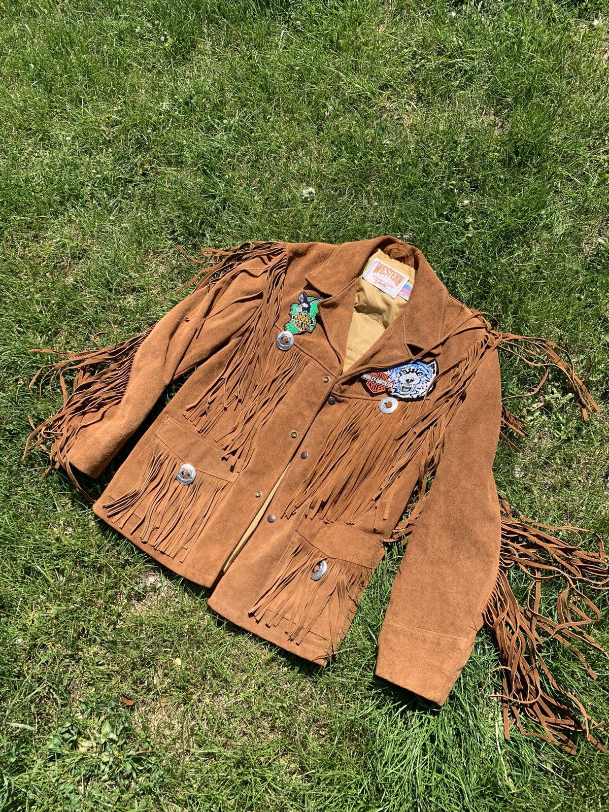 Cowboy Equipment 80’S Schott NYC Western fringe brown suede jacket Vintage Size US M / EU 48-50 / 2 - 1 Thumbnail