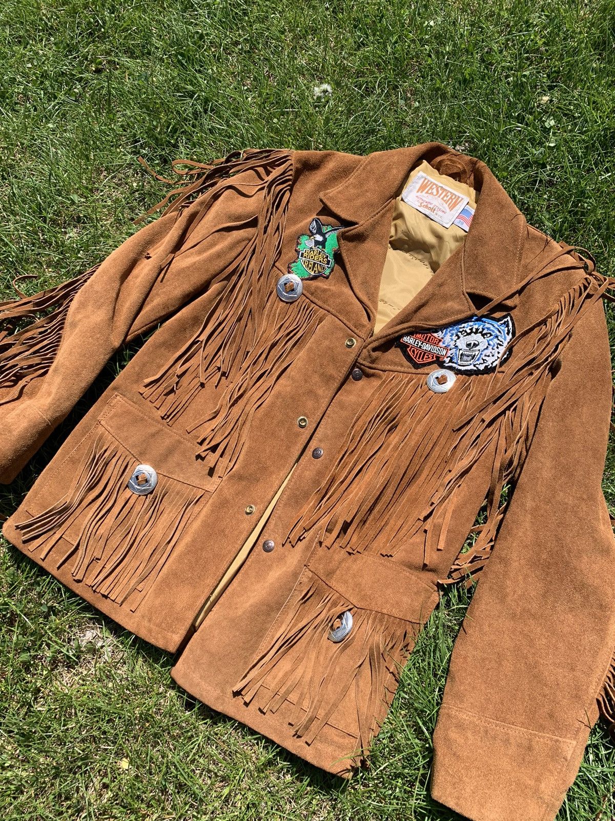 Cowboy Equipment 80’S Schott NYC Western fringe brown suede jacket Vintage Size US M / EU 48-50 / 2 - 8 Thumbnail