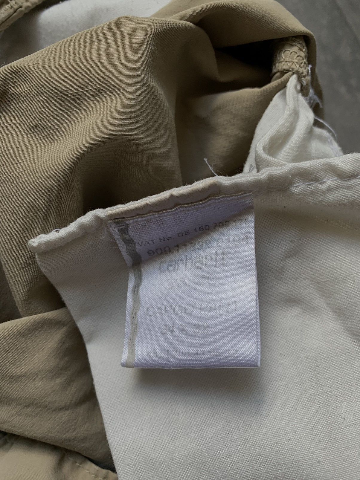 Carhartt Carhartt wip vintage nylon/cotton cargo pants Size US 34 / EU 50 - 10 Thumbnail