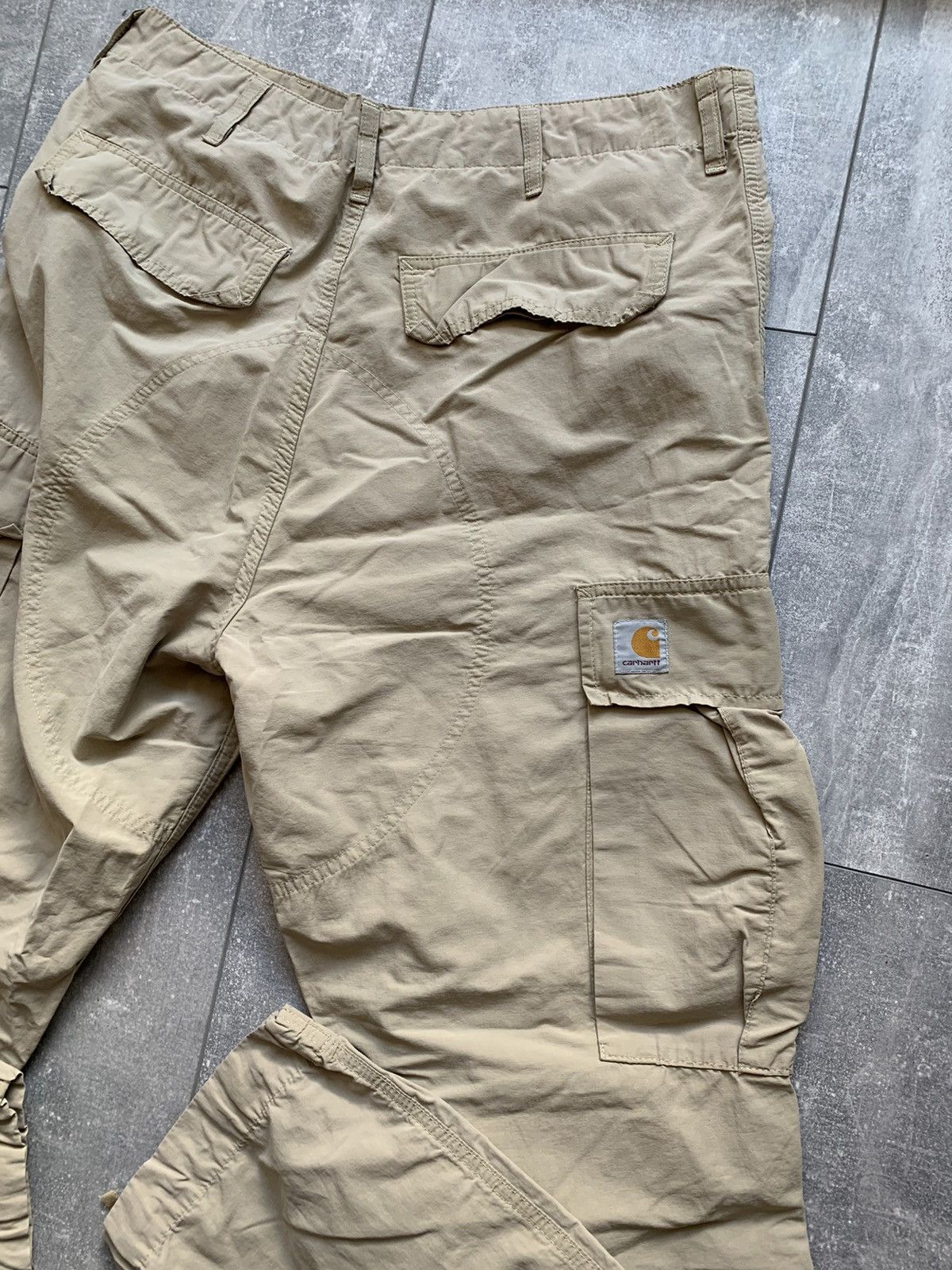 Carhartt Carhartt wip vintage nylon/cotton cargo pants Size US 34 / EU 50 - 2 Thumbnail