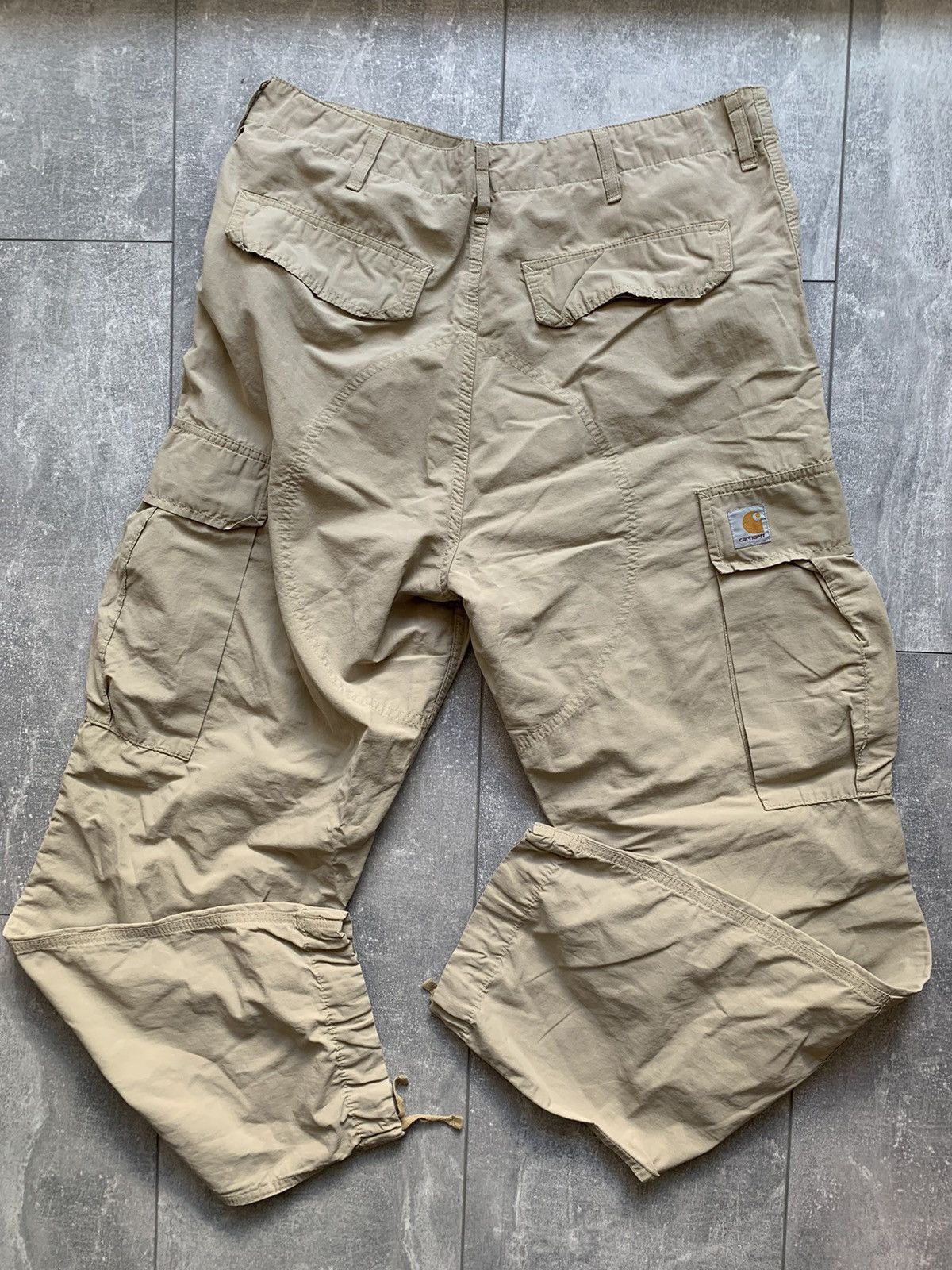 Carhartt Carhartt wip vintage nylon/cotton cargo pants Size US 34 / EU 50 - 3 Thumbnail
