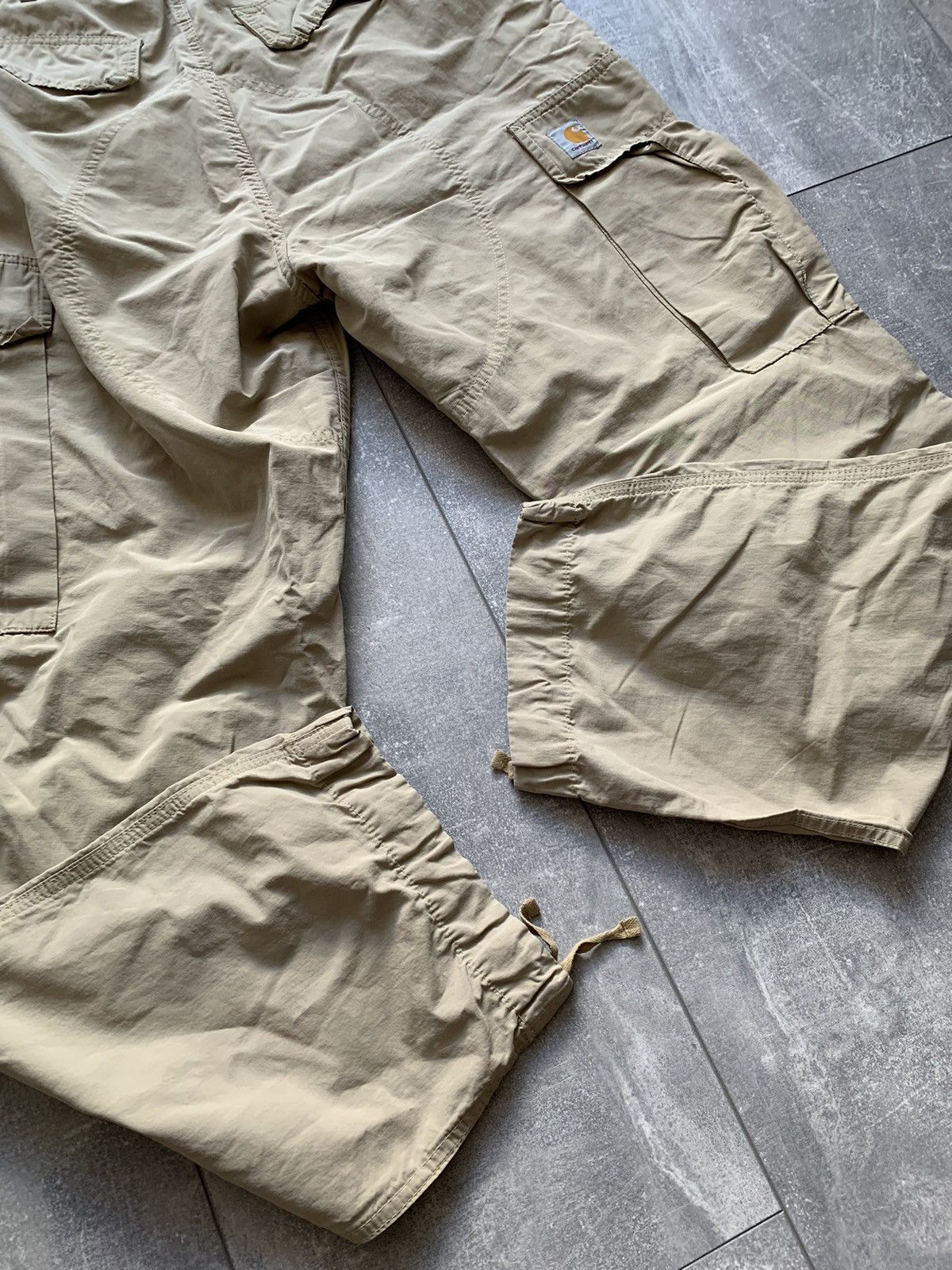 Carhartt Carhartt wip vintage nylon/cotton cargo pants Size US 34 / EU 50 - 5 Thumbnail