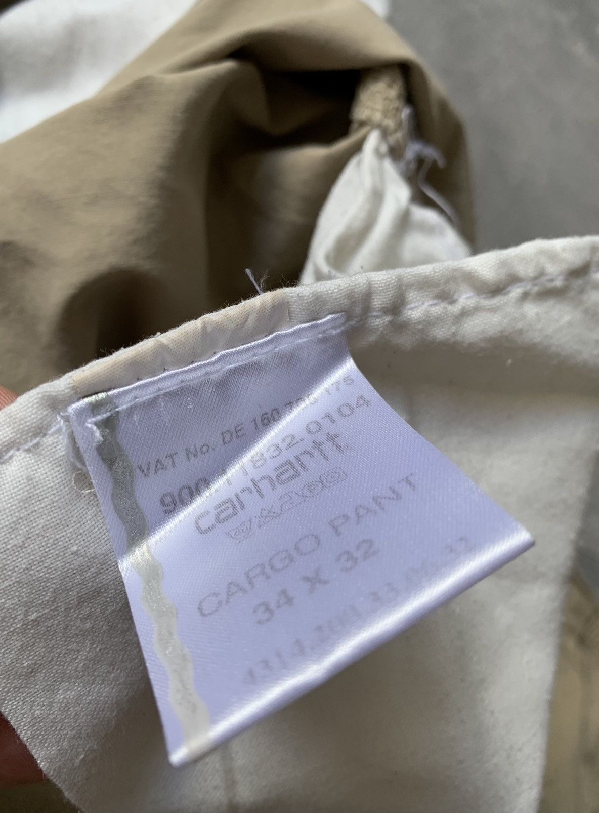 Carhartt Carhartt wip vintage nylon/cotton cargo pants Size US 34 / EU 50 - 11 Thumbnail