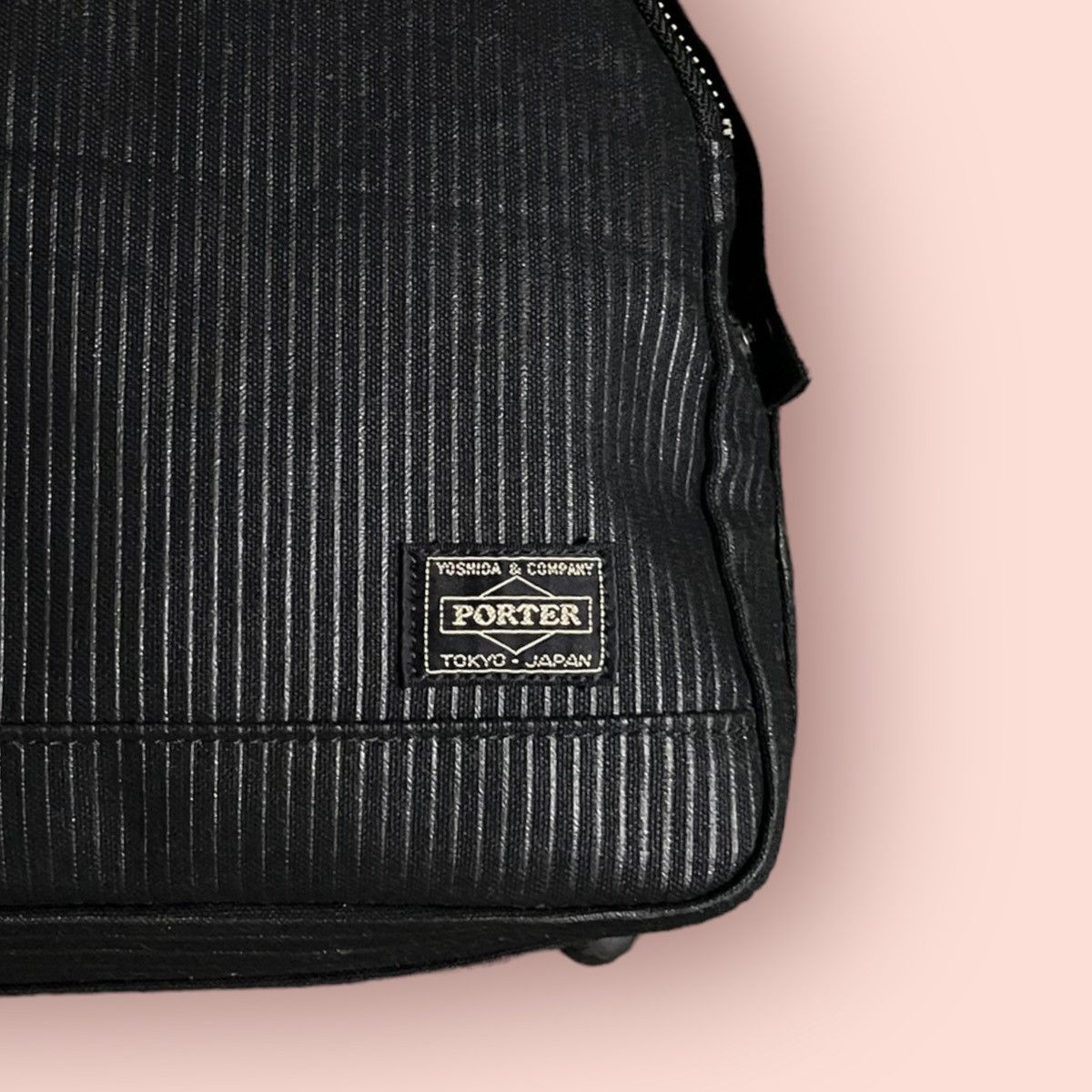 Head Porter × Japanese Brand × Porter RARE PORTER HICKORY BLACK DUFFLE TRAVEL BAG Size ONE SIZE - 17 Thumbnail