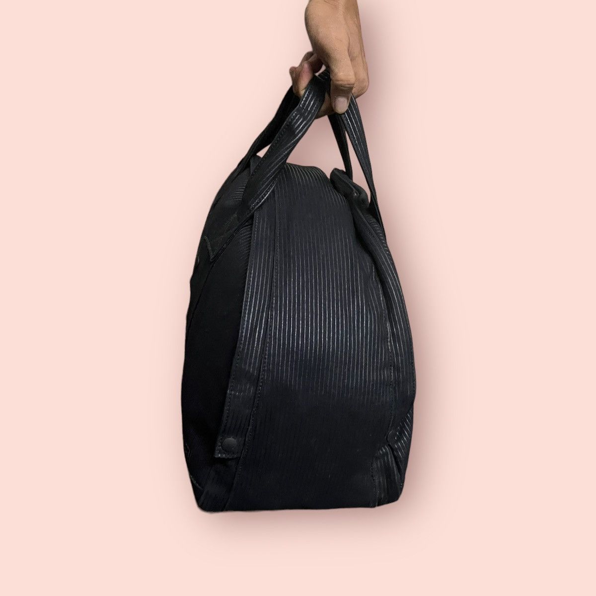 Head Porter × Japanese Brand × Porter RARE PORTER HICKORY BLACK DUFFLE TRAVEL BAG Size ONE SIZE - 21 Thumbnail