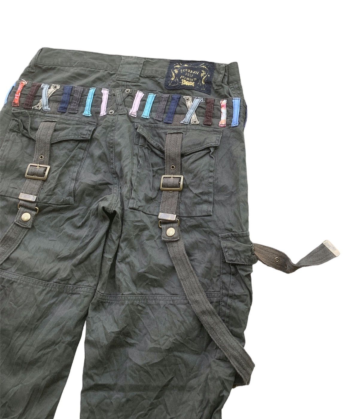 Japanese Brand × Seditionaries 2002 JAPAN BONDAGE MULTI POCKET CARGO PANT Size US 34 / EU 50 - 3 Thumbnail