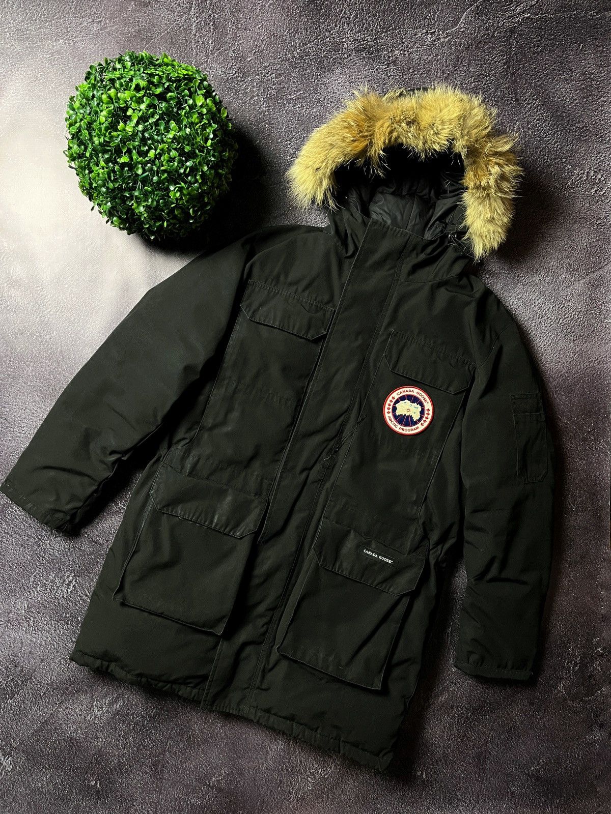 Vintage Canada Goose Real Fur Down Expedition Parka | Grailed