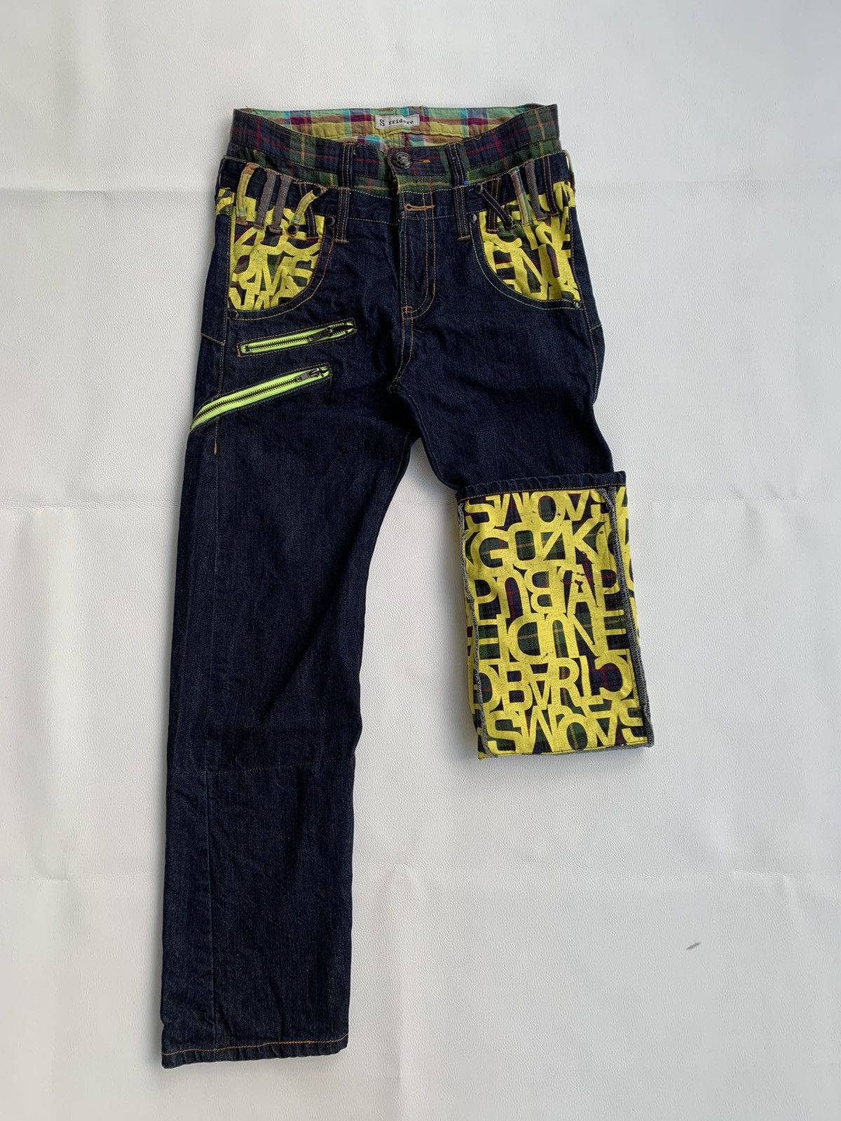 20471120 × PPFM × Vintage 2000s Sorridere Double Waist Jeans Pants Undefined Size US 30 / EU 46 - 3 Thumbnail