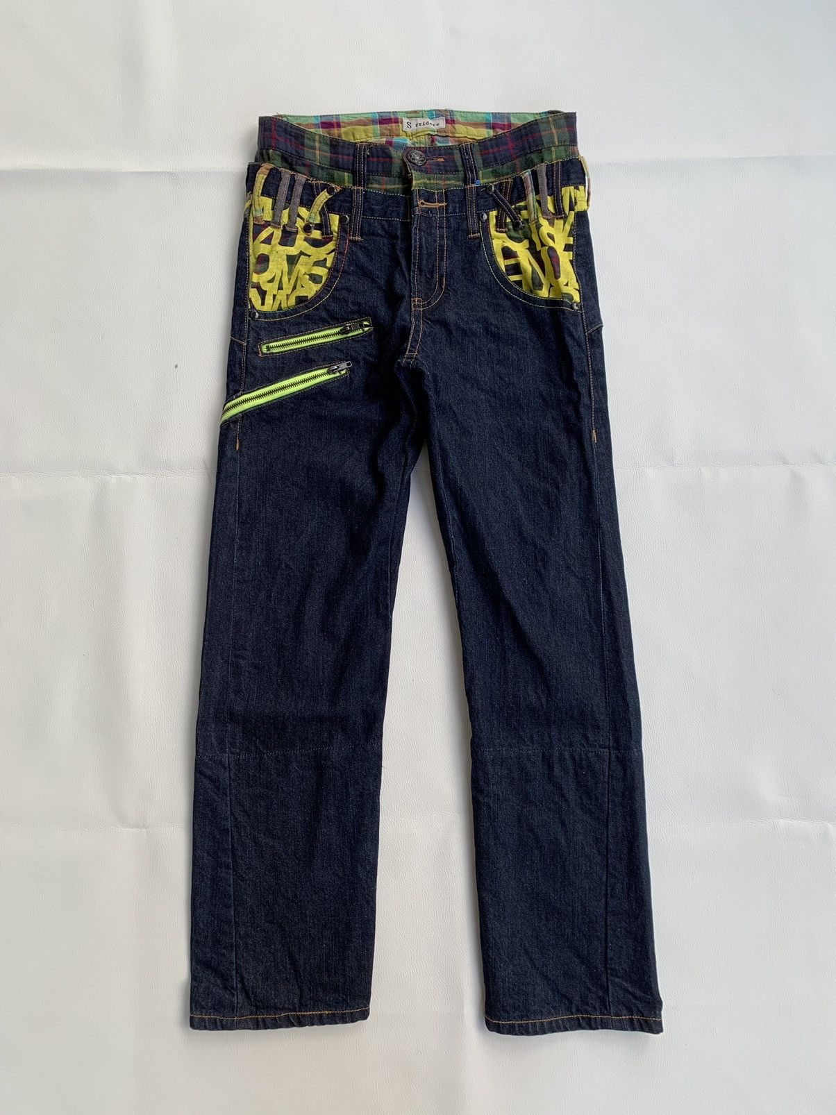 20471120 × PPFM × Vintage 2000s Sorridere Double Waist Jeans Pants Undefined Size US 30 / EU 46 - 1 Thumbnail