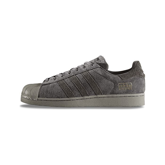 adidas Superstar Suede Solid Grey Sneaker