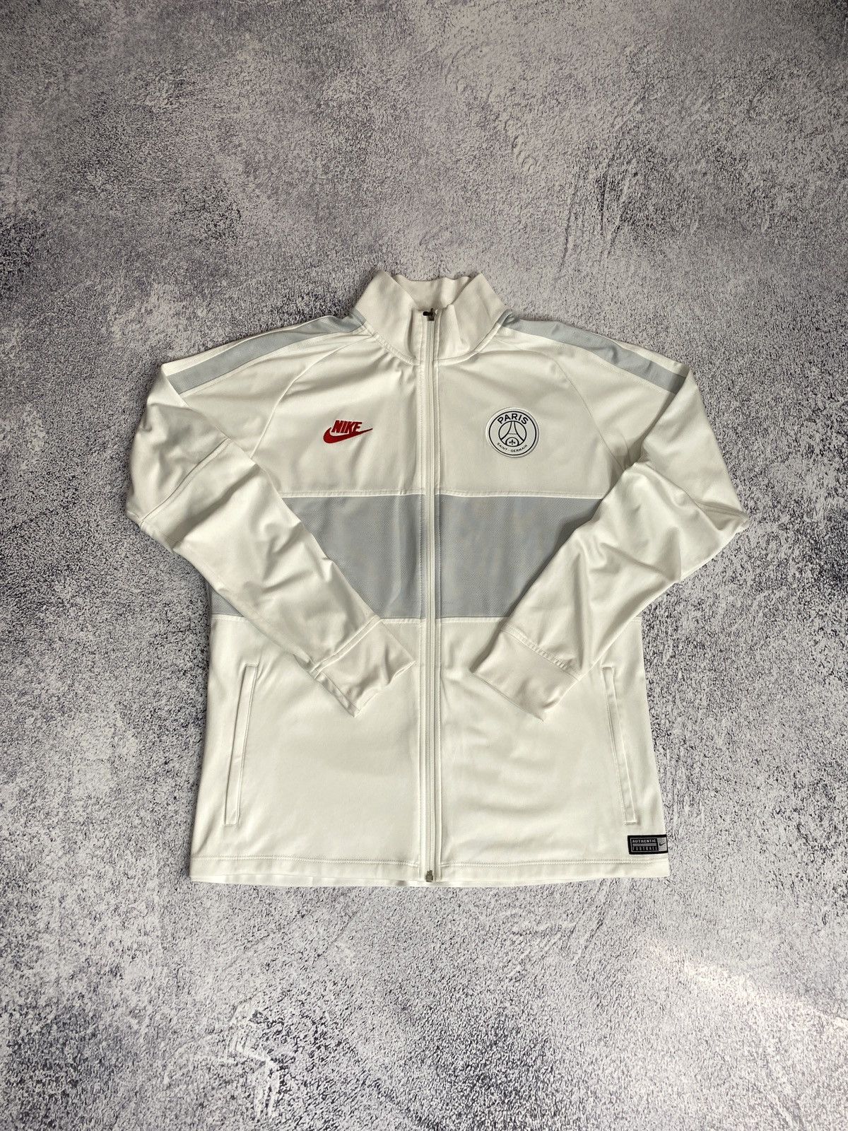 Nike Nike PSG Paris Drill White Track Jacket 🥷🏿 | Grailed