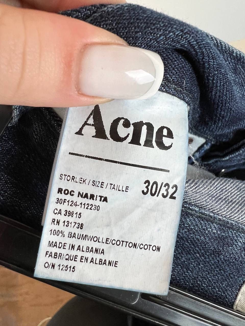 Acne Studios Acne Studios luxury denim pants size 30/32 Size US 30 / EU 46 - 3 Thumbnail