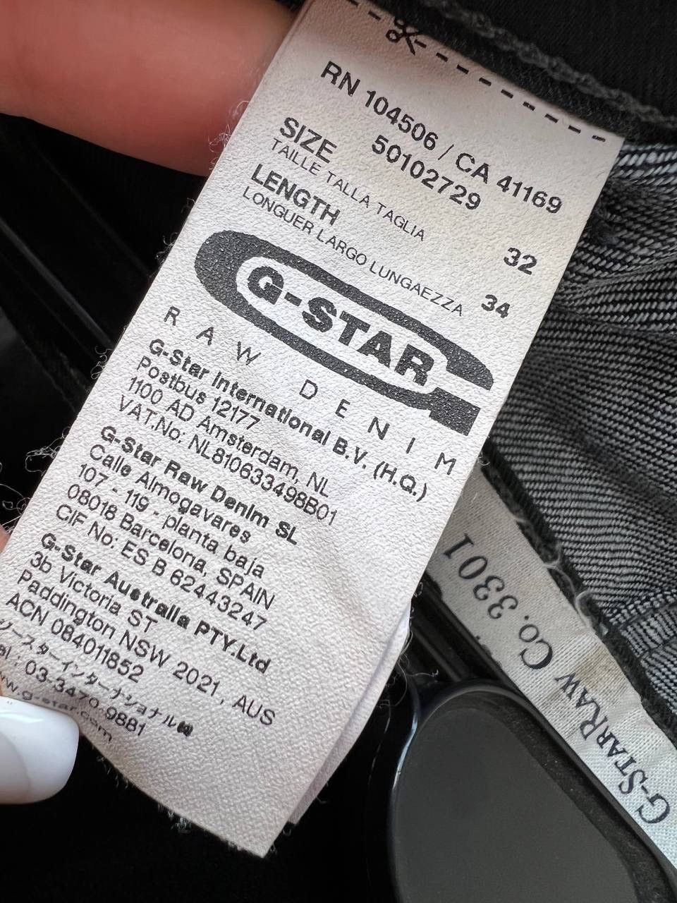 G-Star G Star Raw vintage denim pants size 32 Size US 32 / EU 48 - 4 Thumbnail