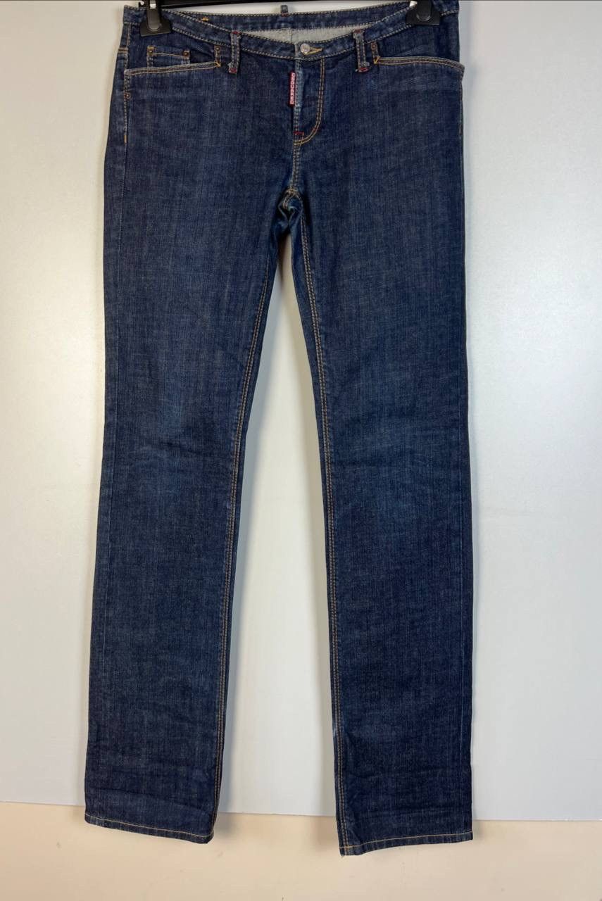 Dsquared2 × Vintage Dsquared2 vintage denim pants size 42 Size 30" / US 8 / IT 44 - 1 Thumbnail