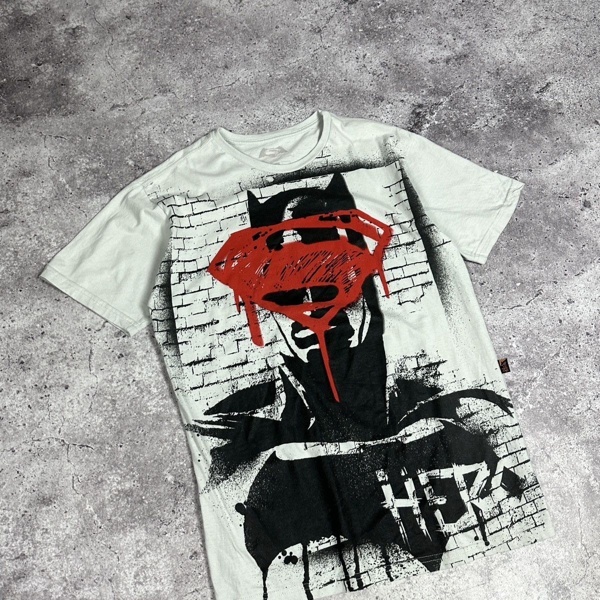 Marvel Comics Vintage 00s Piticas Superman Batman Hero Graffiti Y2K tee Size US XL / EU 56 / 4 - 4 Thumbnail