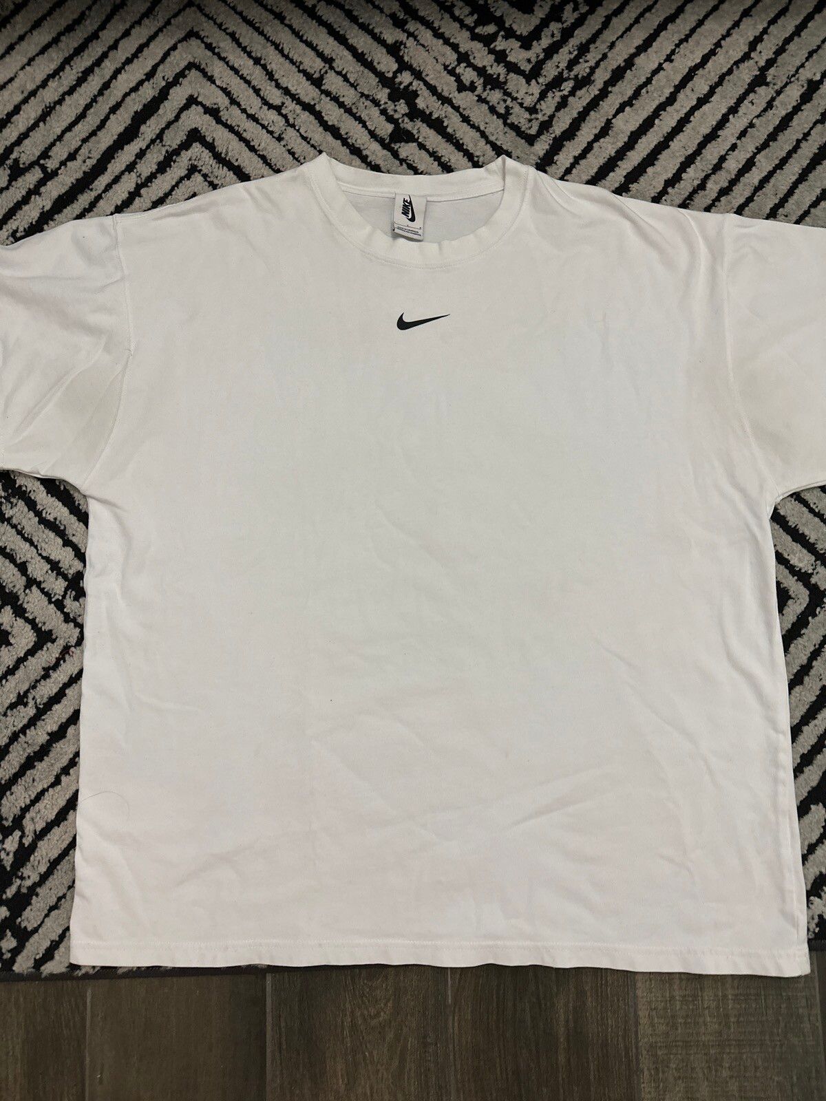 Nike Fear Of God x Nike Air Fear Of God Center Swoosh Tee White Size US L / EU 52-54 / 3 - 2 Preview
