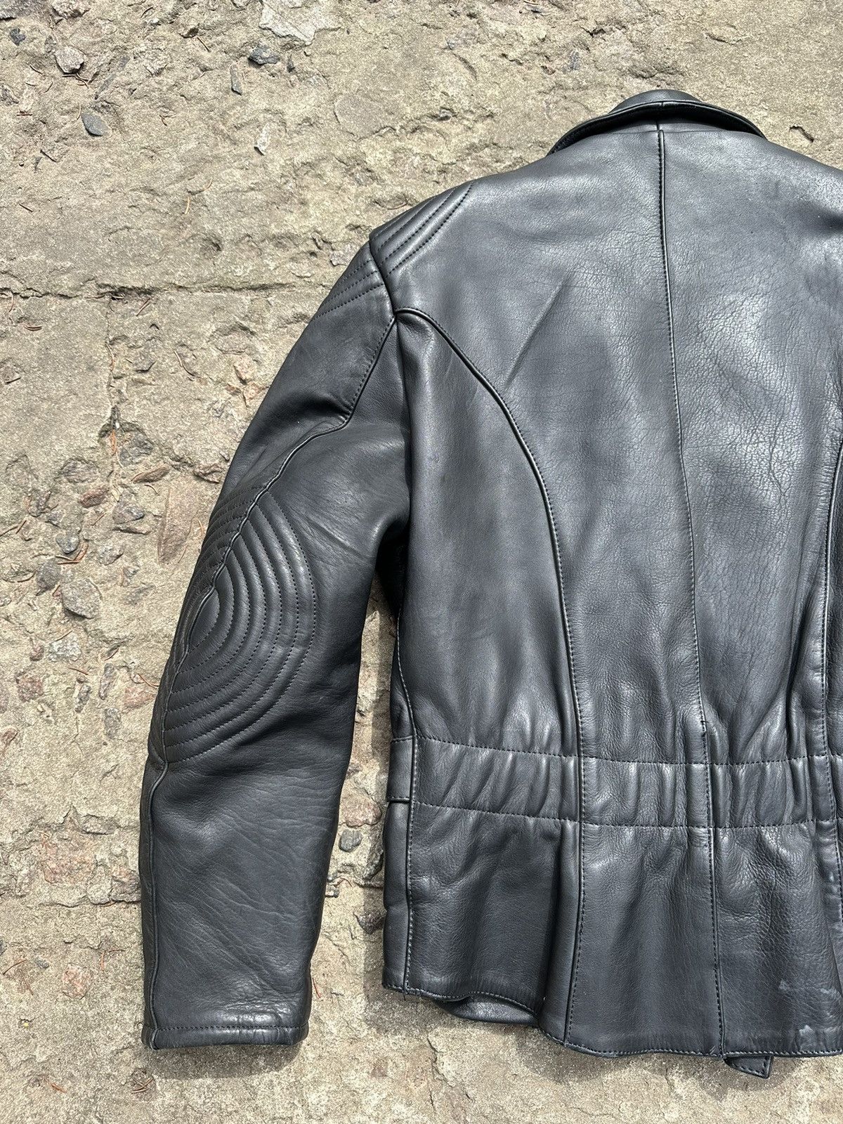 Vintage Vintage 90s Leather Biker Ramones Jacket Size US M / EU 48-50 / 2 - 16 Thumbnail