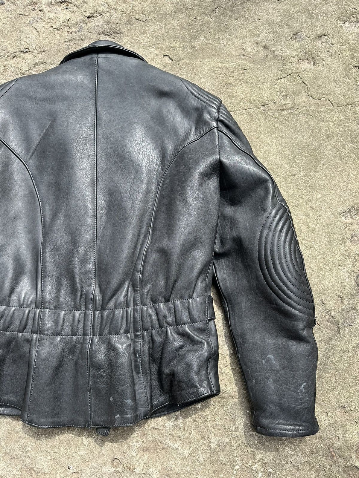 Vintage Vintage 90s Leather Biker Ramones Jacket Size US M / EU 48-50 / 2 - 17 Thumbnail