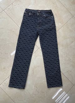 D&g monogram hot sale jeans