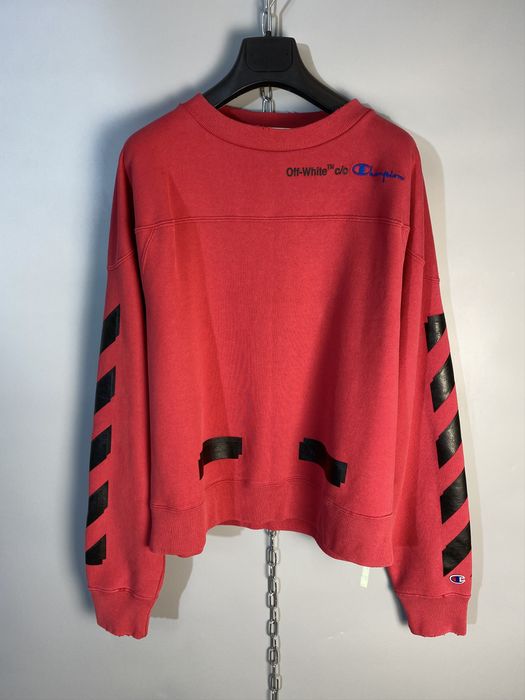 Champion red online jumper