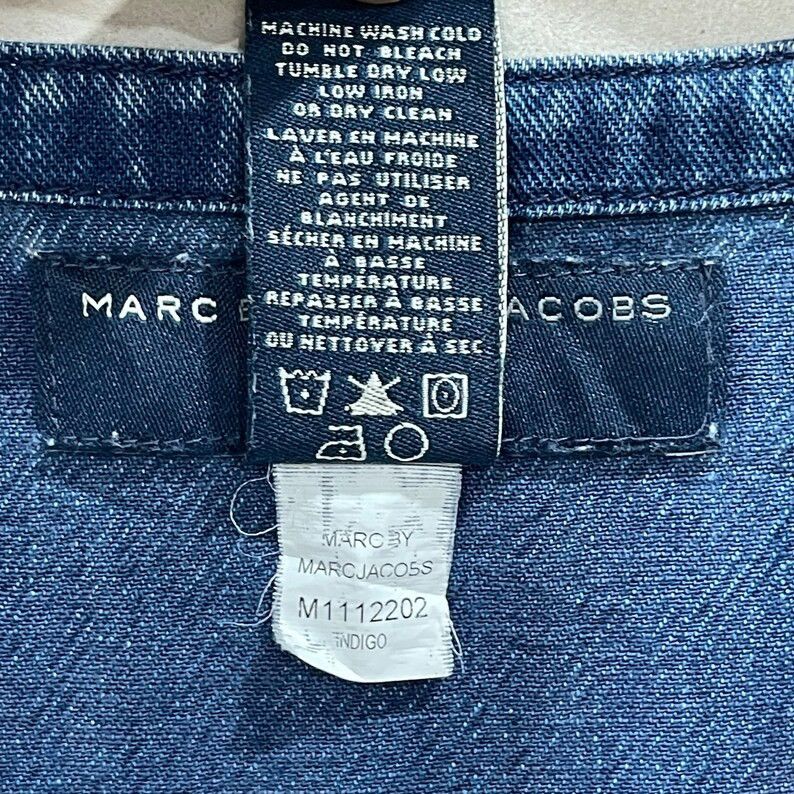Heaven by Marc Jacobs Marc by Marc Jacobs Denim Mini Dress Size S / US 4 / IT 40 - 6 Thumbnail