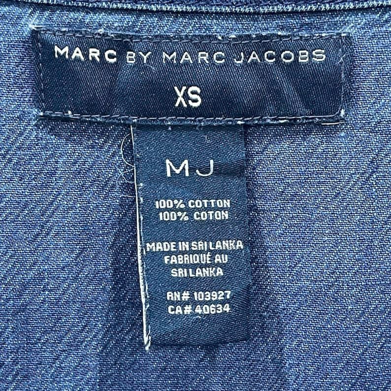 Heaven by Marc Jacobs Marc by Marc Jacobs Denim Mini Dress Size S / US 4 / IT 40 - 8 Thumbnail