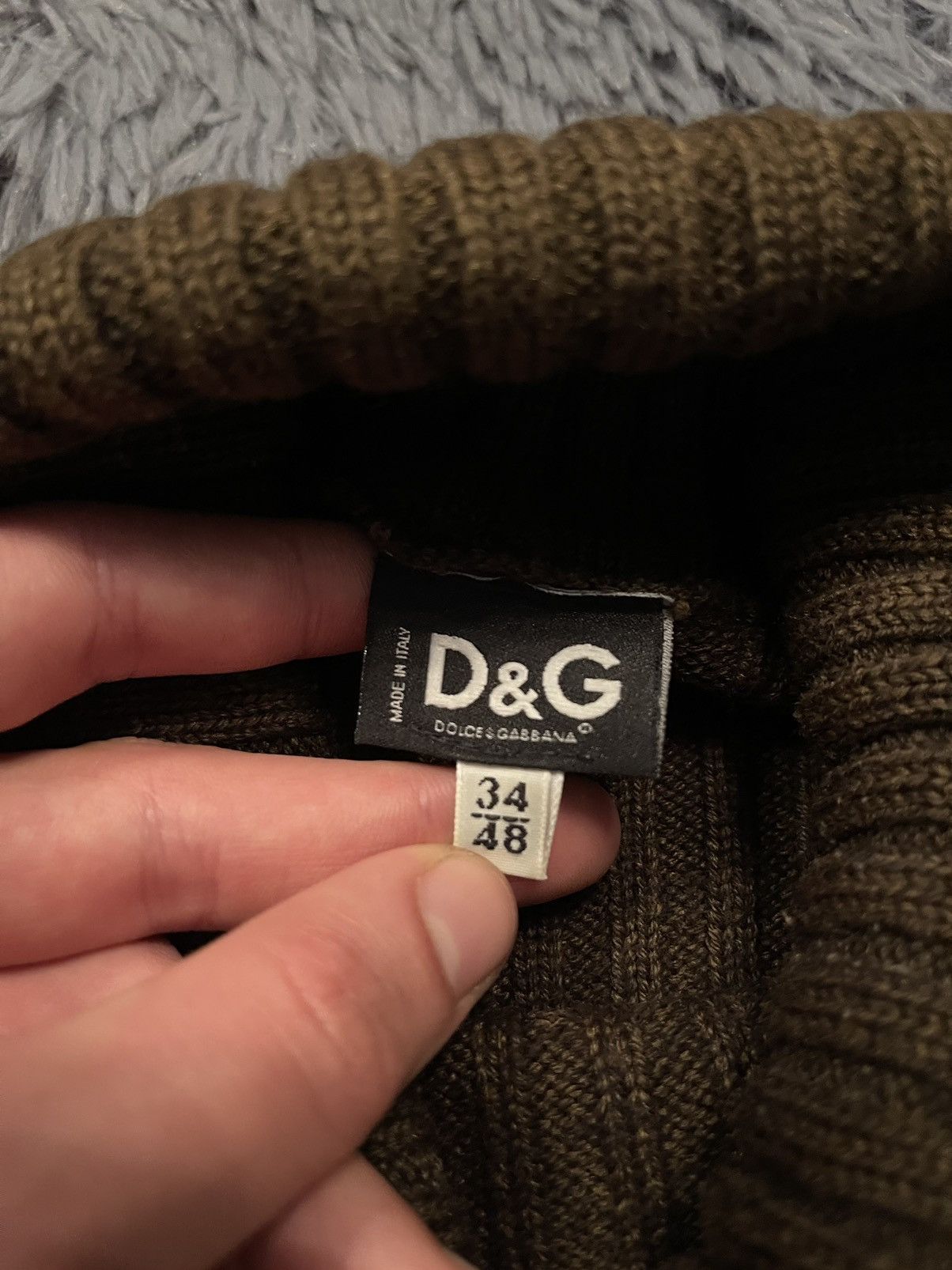 Dolce & Gabbana × Vintage Dolce & Gabbana 90s vintage avant garde turtleneck sweater Size US S / EU 44-46 / 1 - 8 Thumbnail