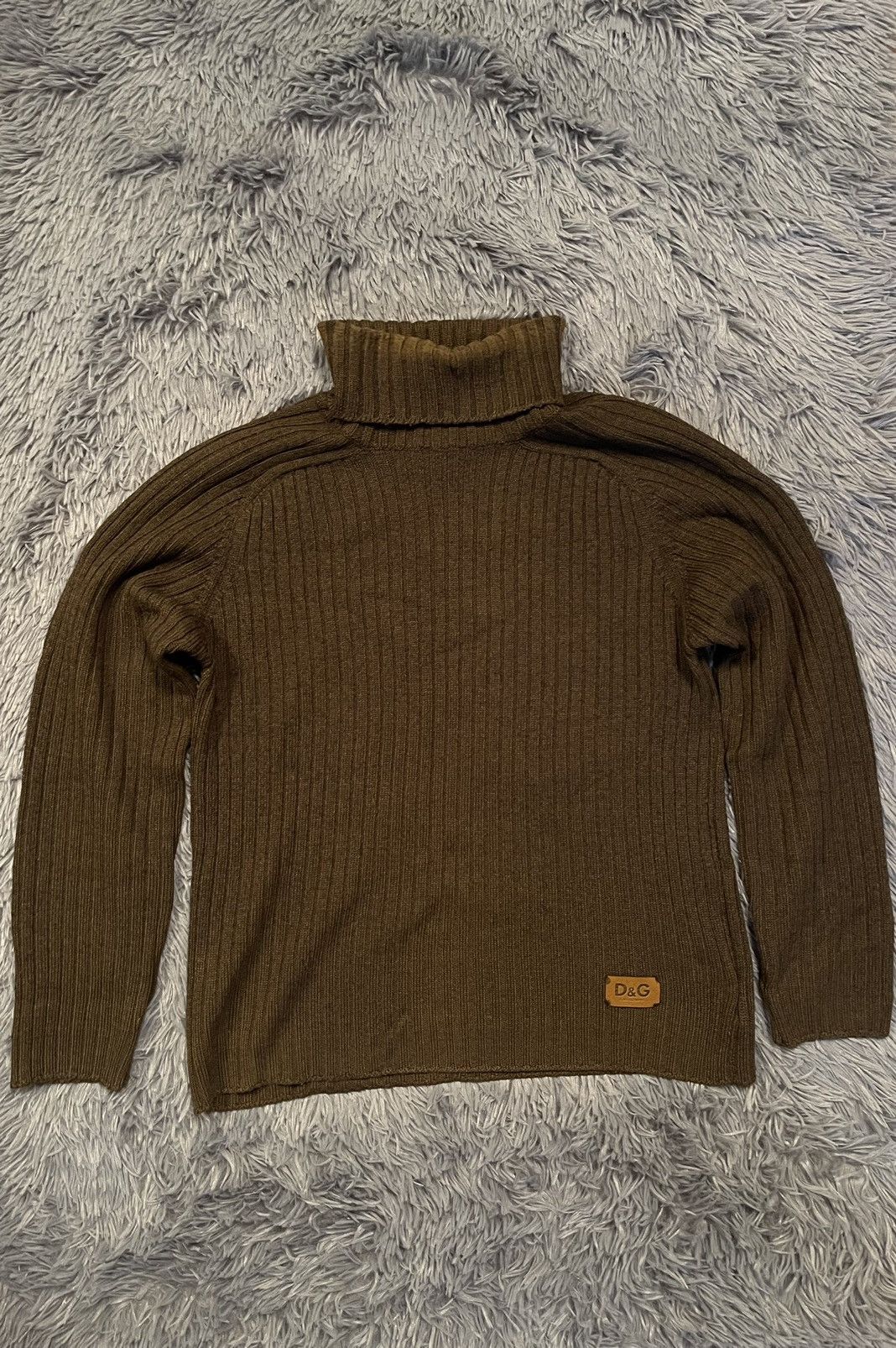 Dolce & Gabbana × Vintage Dolce & Gabbana 90s vintage avant garde turtleneck sweater Size US S / EU 44-46 / 1 - 3 Thumbnail