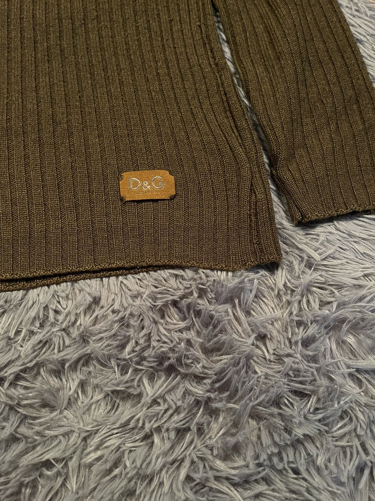 Dolce & Gabbana × Vintage Dolce & Gabbana 90s vintage avant garde turtleneck sweater Size US S / EU 44-46 / 1 - 4 Thumbnail