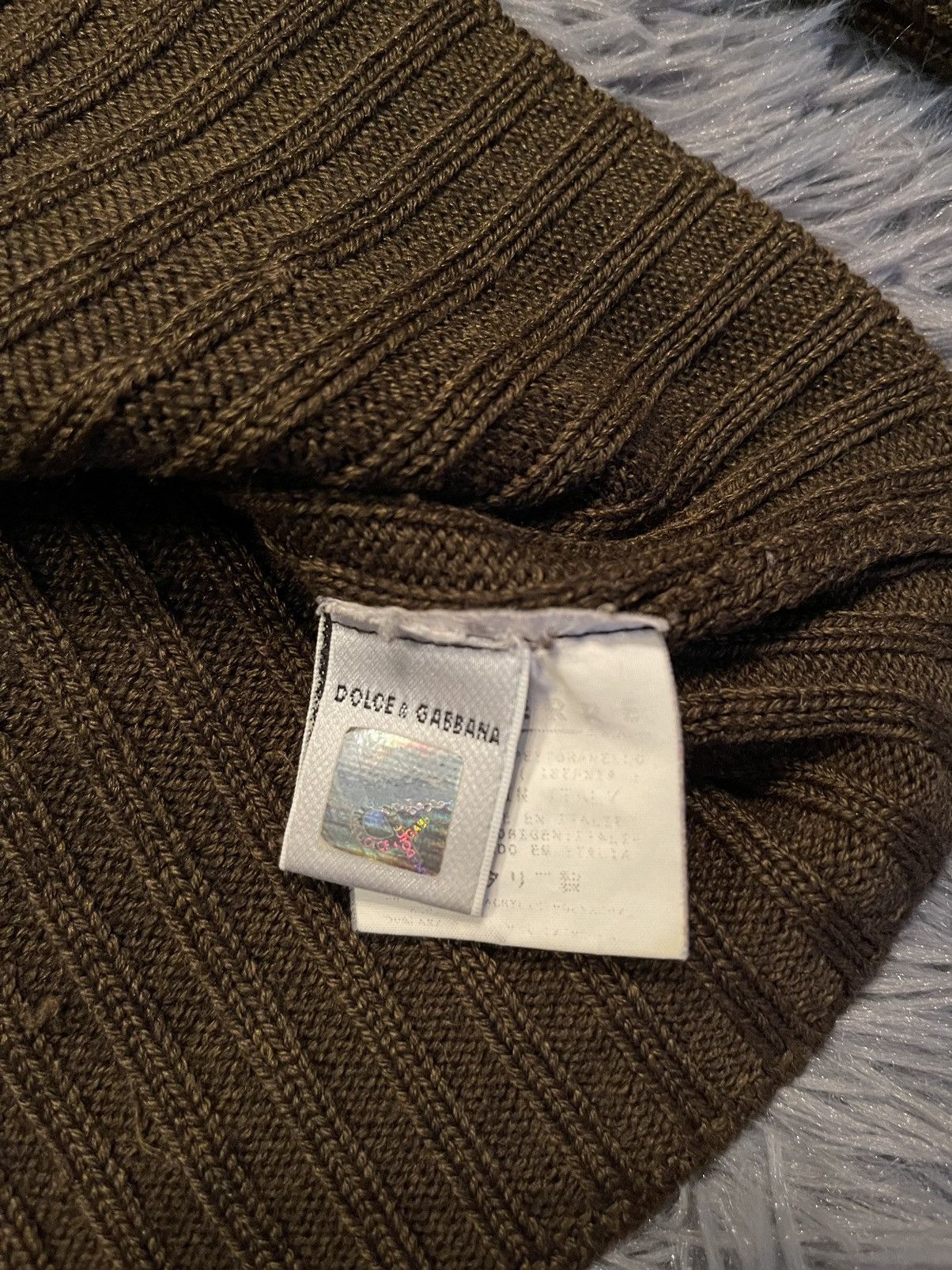Dolce & Gabbana × Vintage Dolce & Gabbana 90s vintage avant garde turtleneck sweater Size US S / EU 44-46 / 1 - 9 Thumbnail