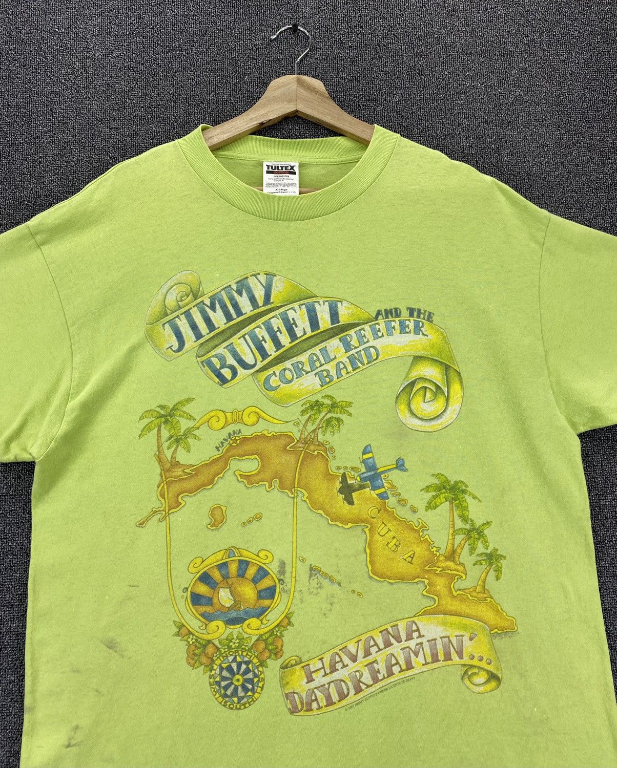 Band Tees Vintage Jimmy Buffet Havana Punk Rock Band Tees T Shirts Size US XL / EU 56 / 4 - 5 Thumbnail