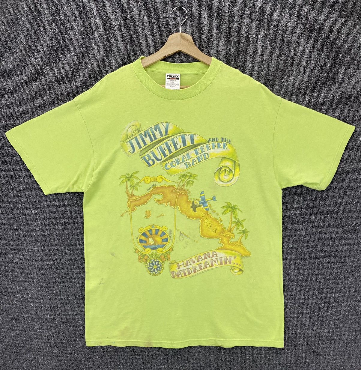 Band Tees Vintage Jimmy Buffet Havana Punk Rock Band Tees T Shirts Size US XL / EU 56 / 4 - 1 Thumbnail