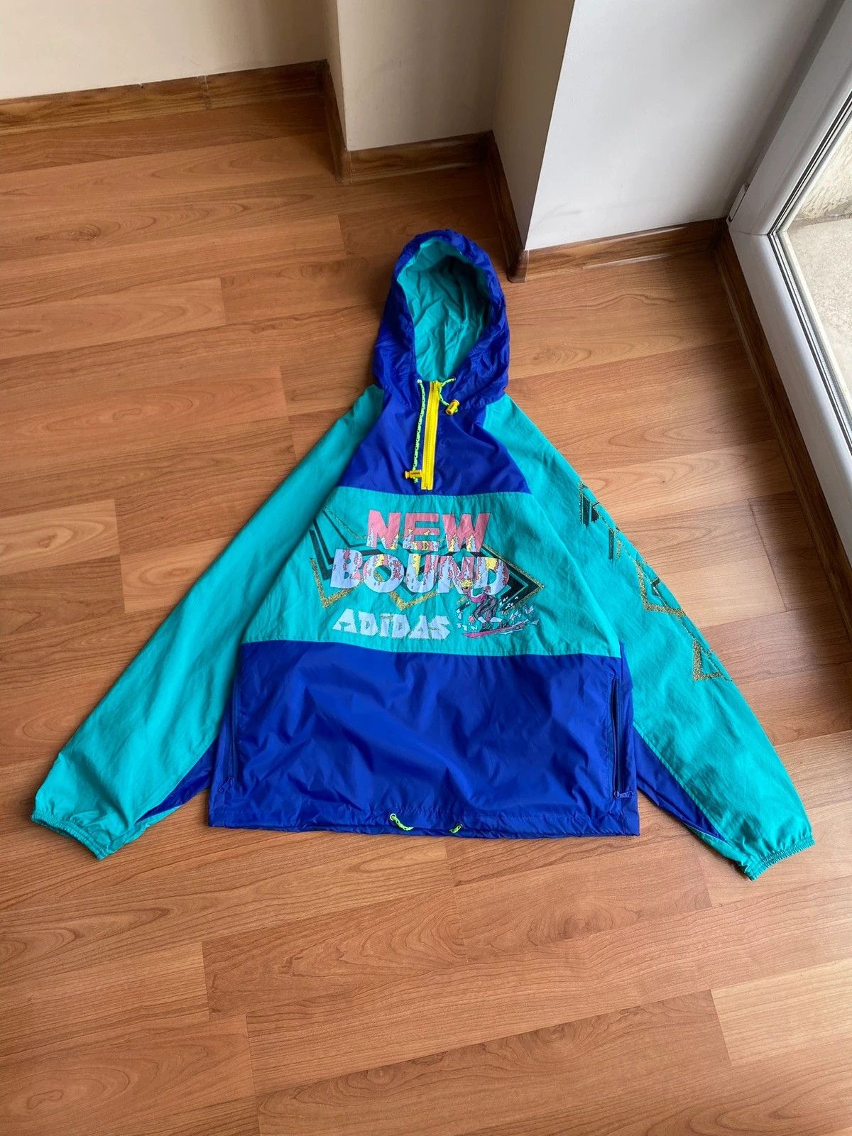 Vintage Adidas New Bound Rare Anorak Jacket