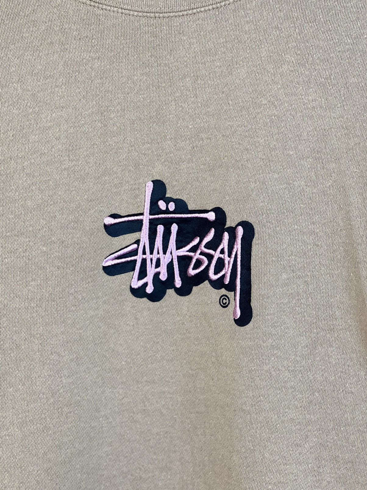 Stussy × Vintage Vintage stussy sweatshirt crewneck Size US L / EU 52-54 / 3 - 3 Thumbnail