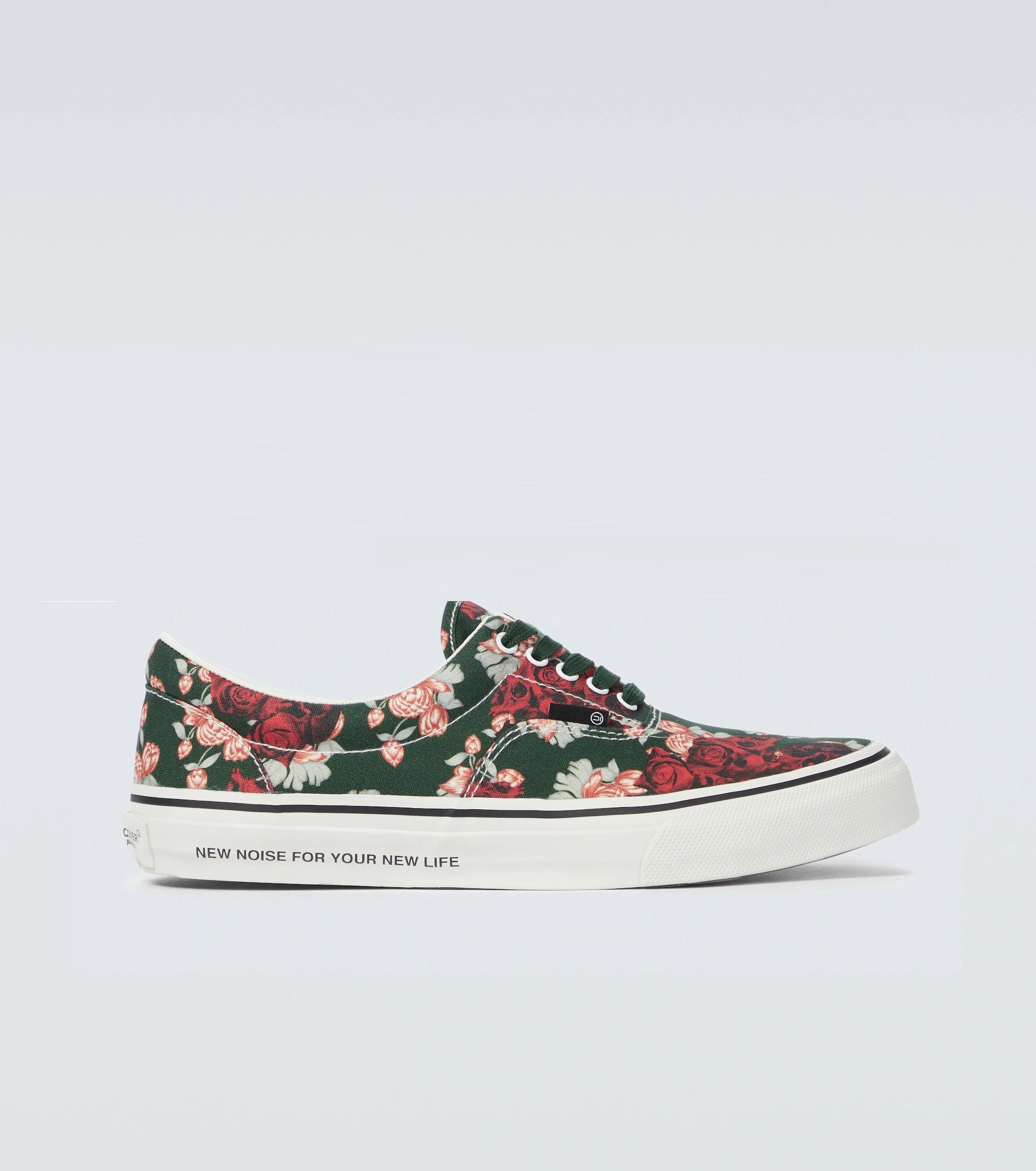 Undercover Floral Canvas Sneakers.