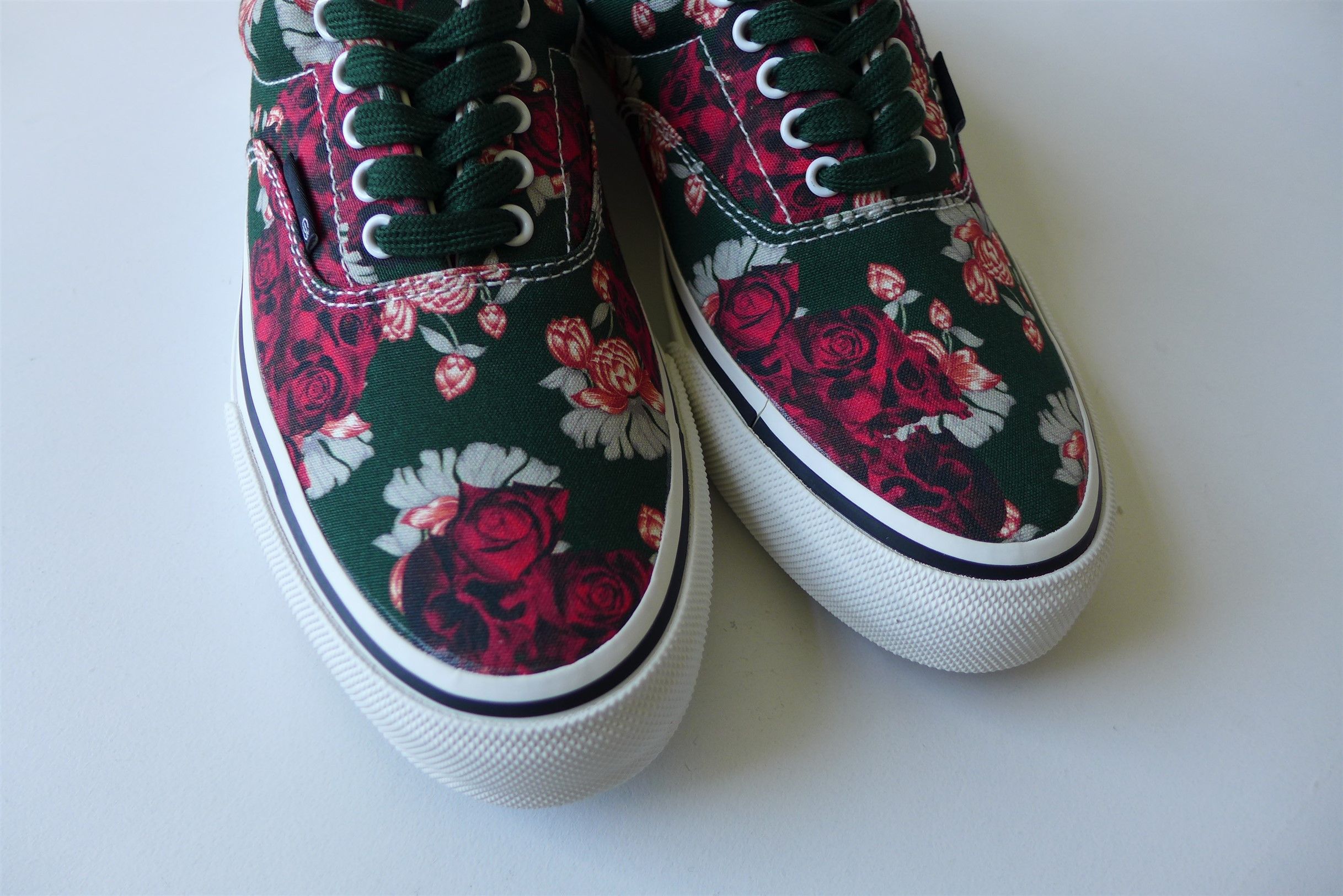 Undercover Floral Canvas Sneakers.